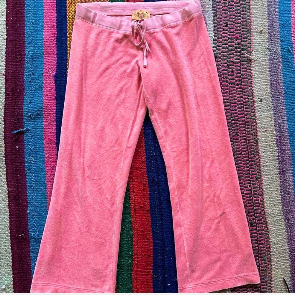 RARE original 1990’s juicy couture Terry cloth low rise sweatpants